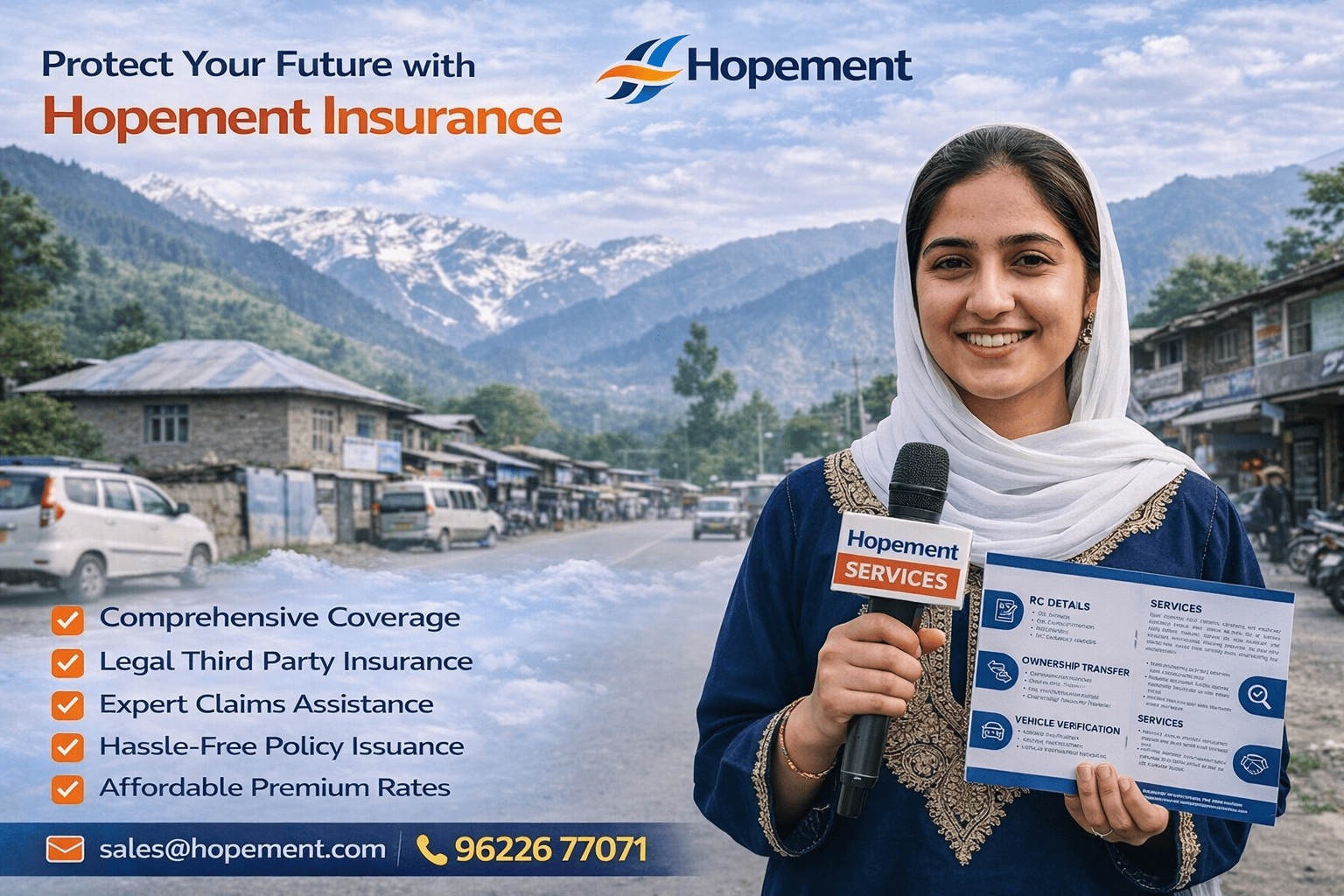 model promotes hopement insurance